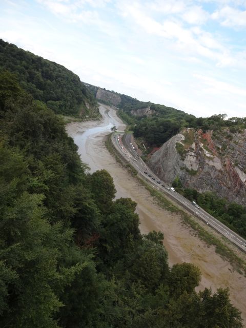 River Avon as seen from Clifton Bridge