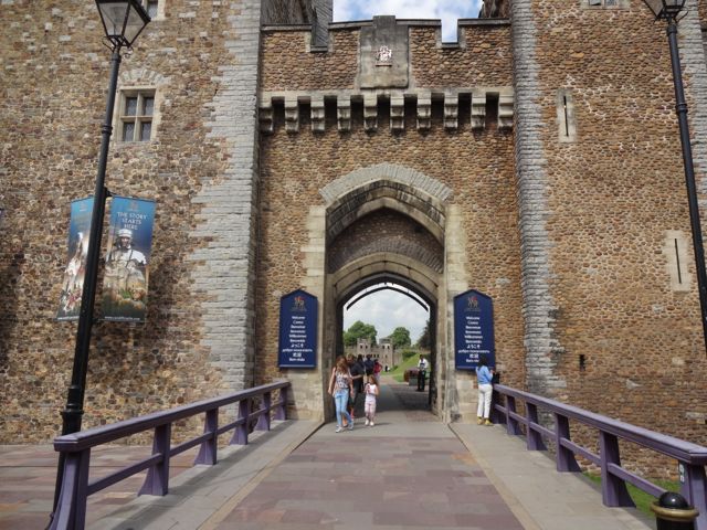 Entrance to the Cardiff Castle