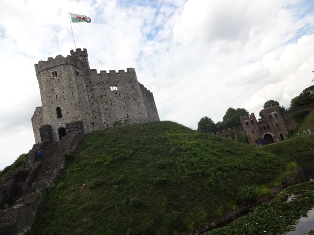The Norman Keep of the Cardiff Castle