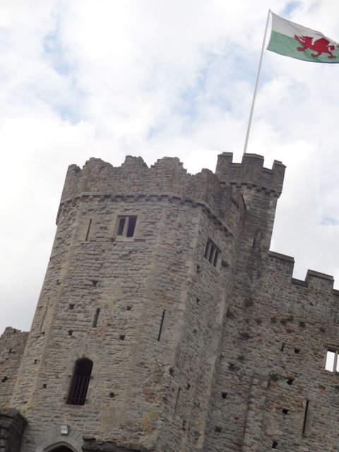 The Norman Keep of the Cardiff Castle