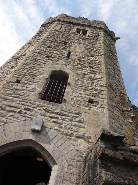 The Norman Keep of the Cardiff Castle