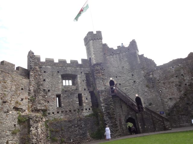 The interior of the Norman Keep