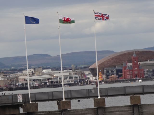 Cardiff within the UK