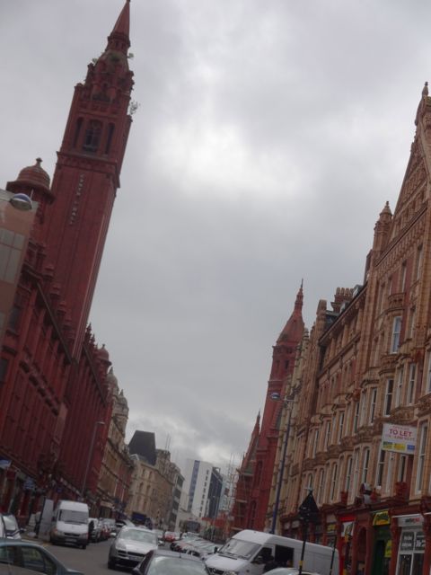 The streets of Birmingham