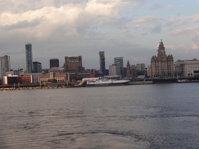 Liverpool on the River Mersey