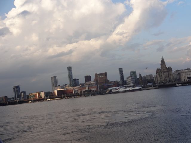 Liverpool on the River Mersey