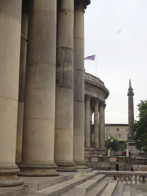 St. George's Hall with Wellington's Column in the background