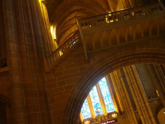 Detail of the Liverpool Cathedral interior