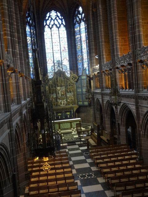 Interior of the Liverpool Cathedral
