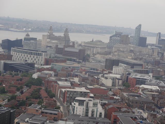 Downtown as seen from the Liverpool Cathedral