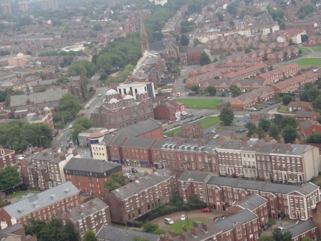 Liverpool from above