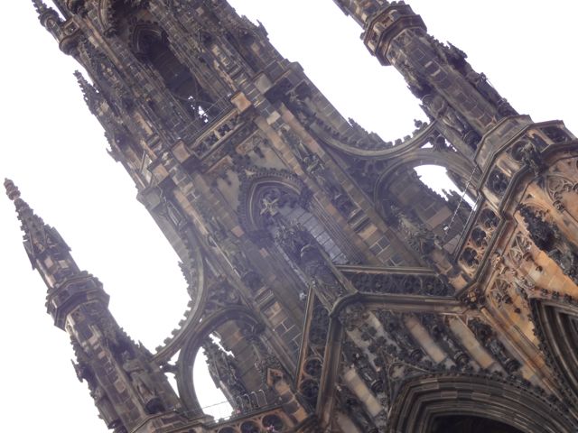 Detail of the Scott Monument