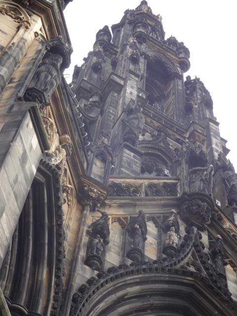 Detail of the Scott Monument