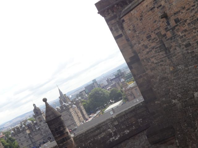 View from the Edinburgh Castle