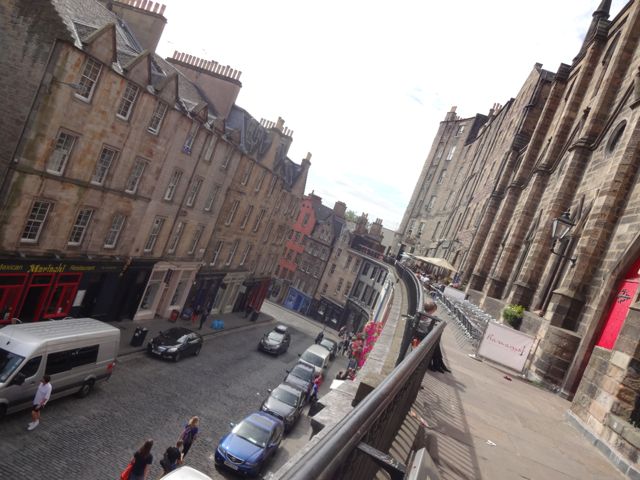 Streets of Edinburgh's Old Town