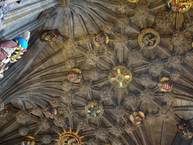 Detail of the ceiling of St Giles' Cathedral