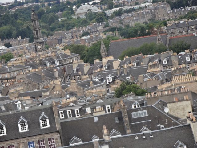 Edinburgh rooftops