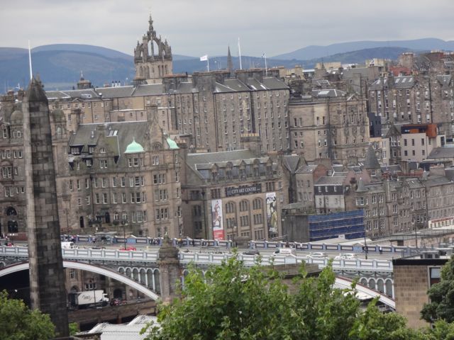 Edinburgh's Old Town from Calton Hill