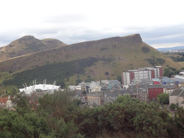 Salisbury Crags from Calton Hill