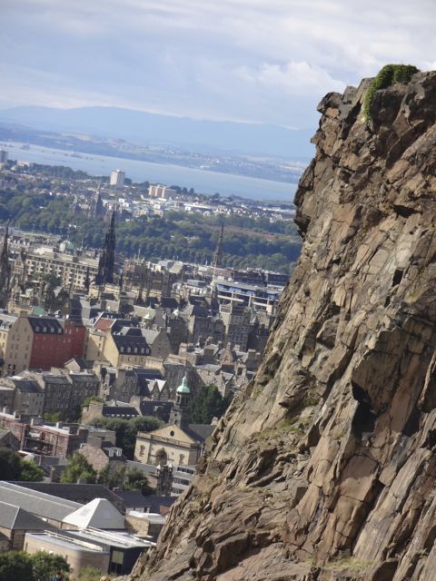 Edinburgh from Salisbury Crags