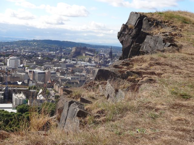 Edinburgh from Salisbury Crags