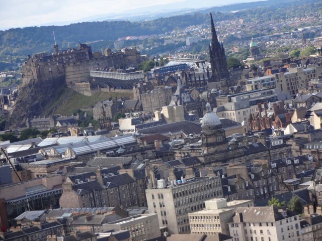 Edinburgh from Salisbury Crags