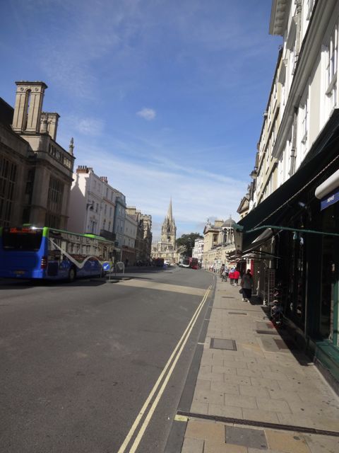 Looking down High Street