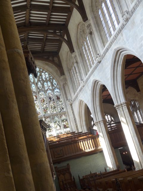 Interior of the University Church of St. Mary