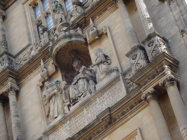 Detail of the Bodleian Library