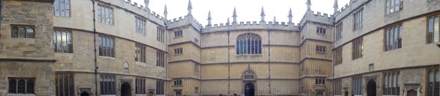Panoramic of the Bodleian Library