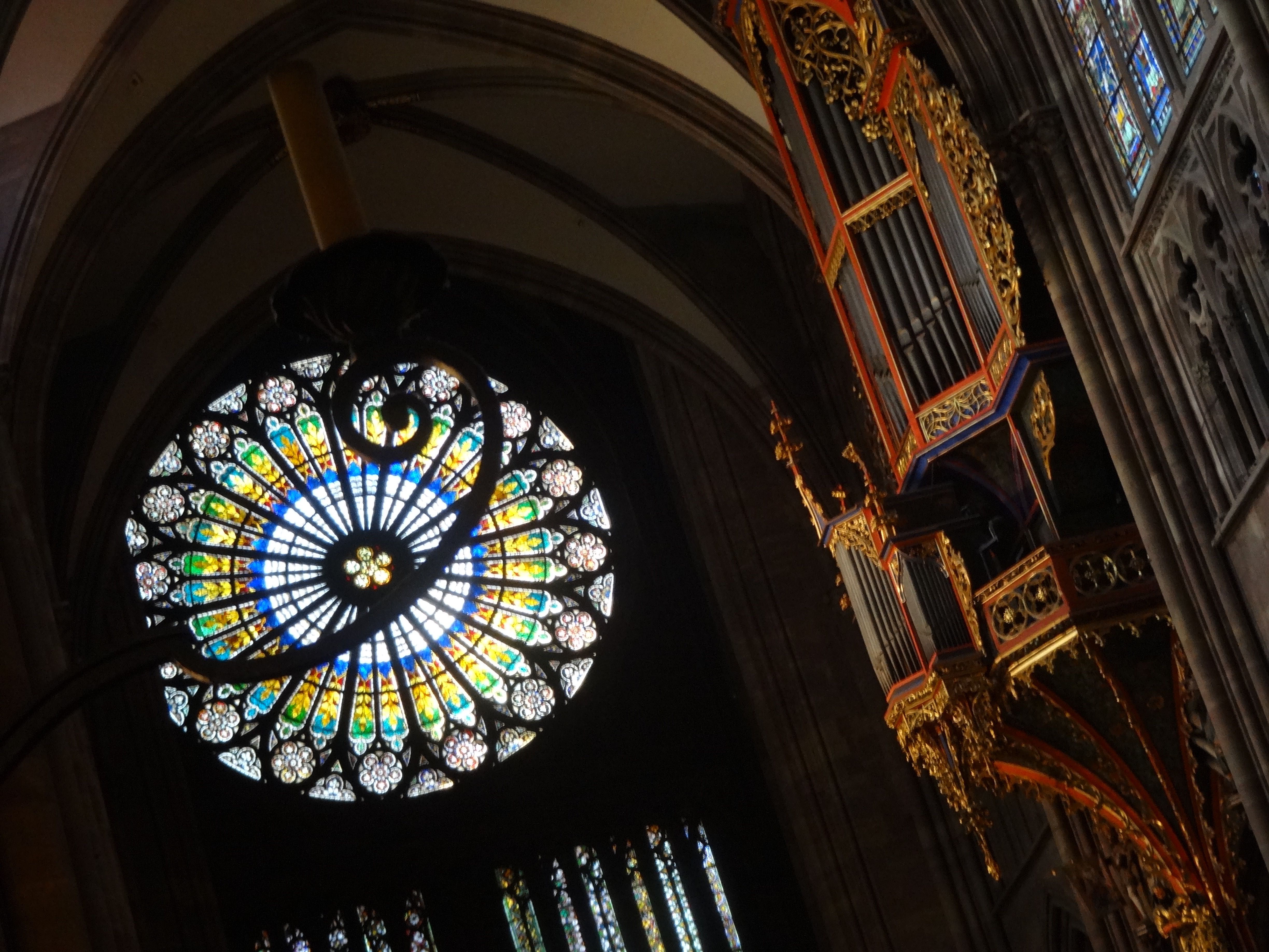 Interior of la Cathédrale Notre Dame de Strasbourg