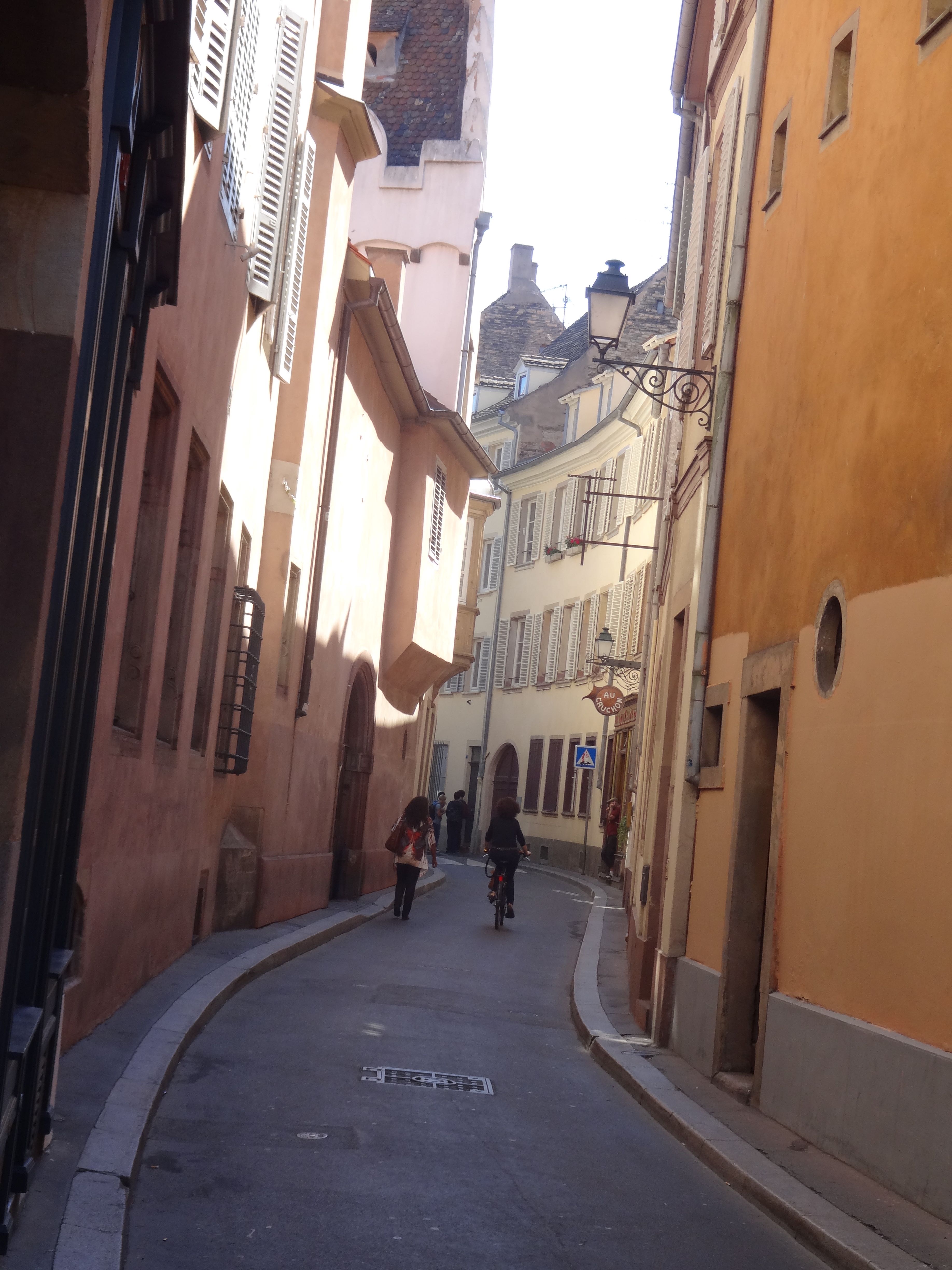Streets of inner city Strasbourg