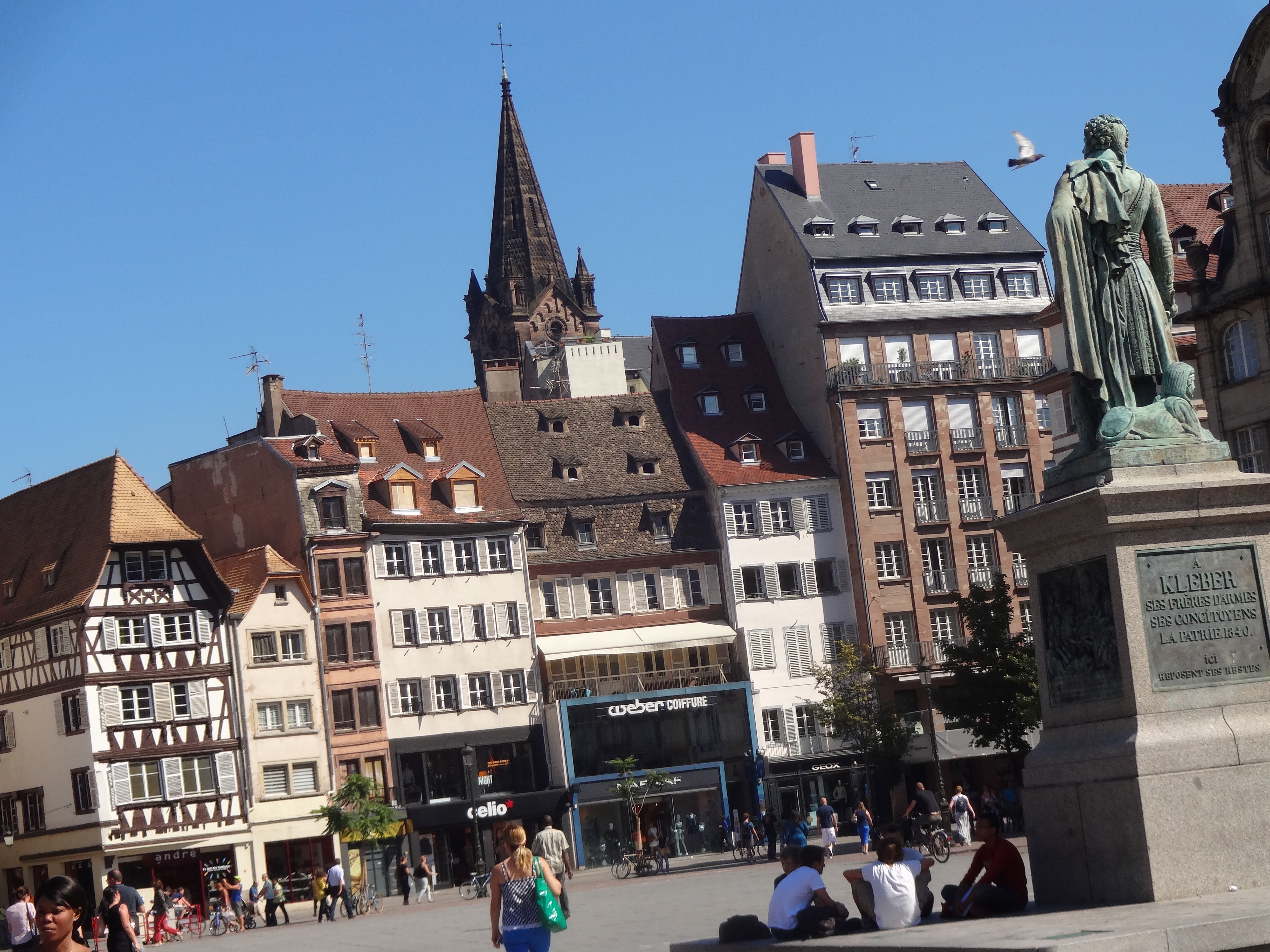 Strasbourg architecture in Place Kléber