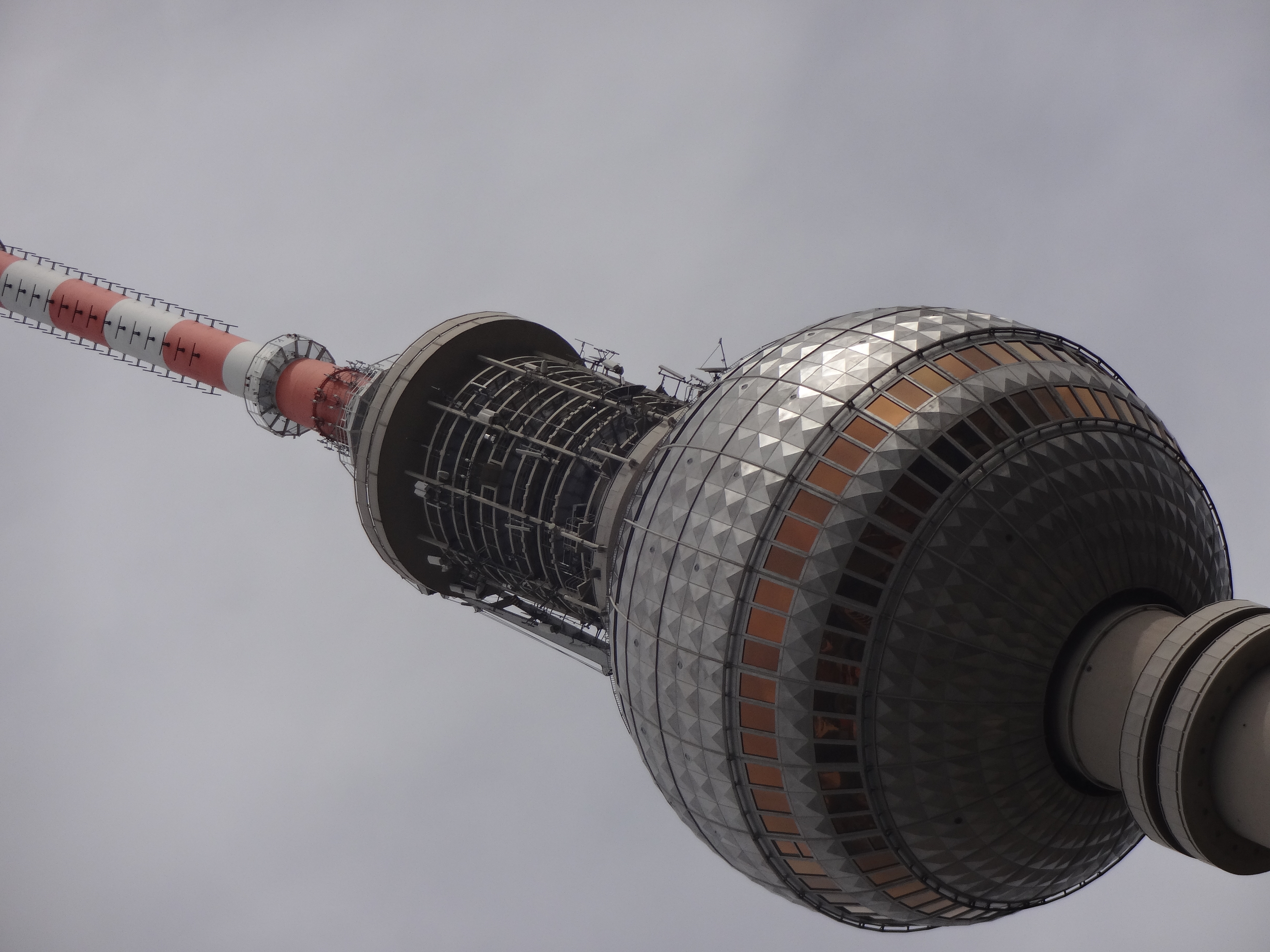 Close up of the Berlin Fernsehturm