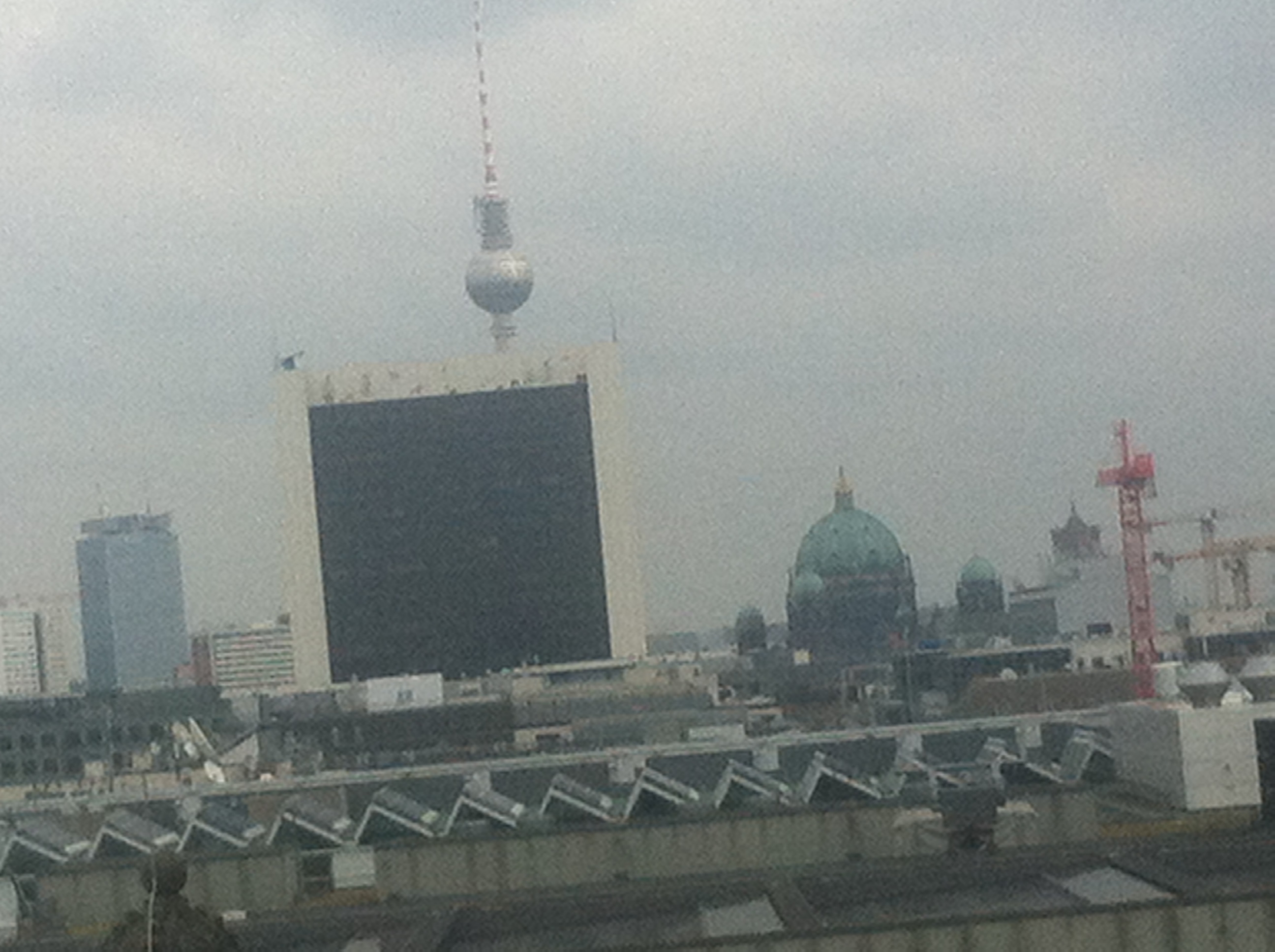 Berlin as seen from the top of the Reichstag