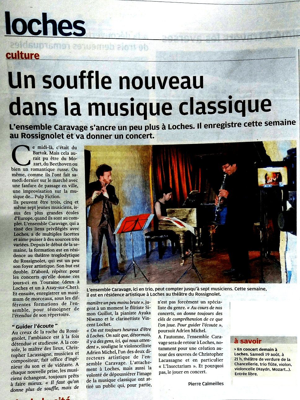 ARTICLE ENSEMBLE CARAVAGE