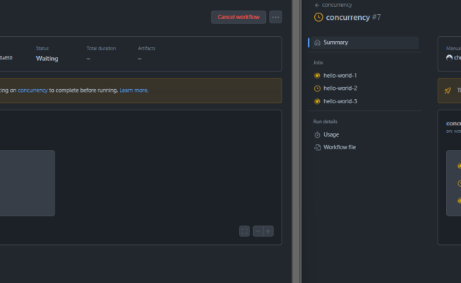 GitHub Actions: Concurrency | Christos Galanopoulos