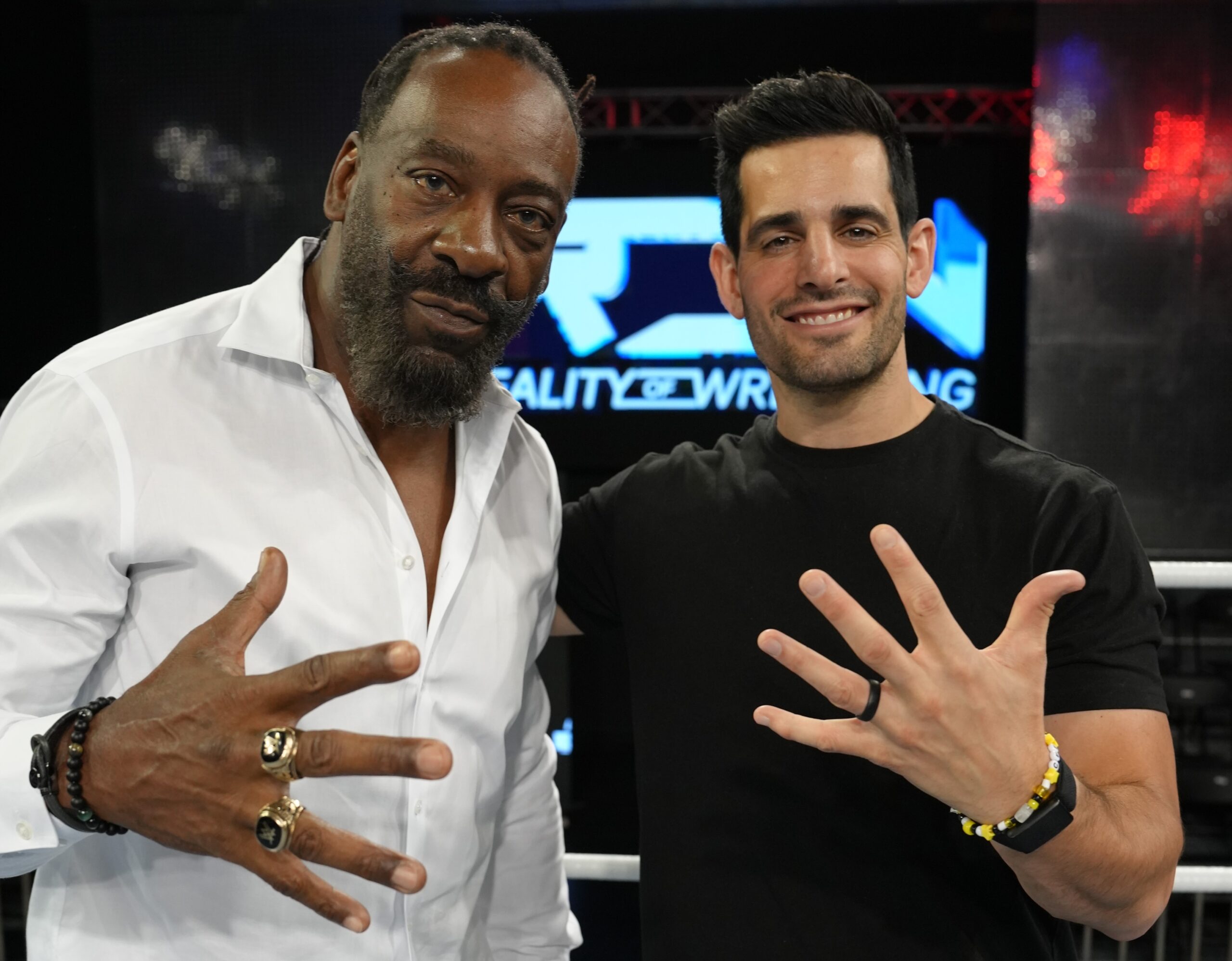 Chris Van Vliet and Booker T