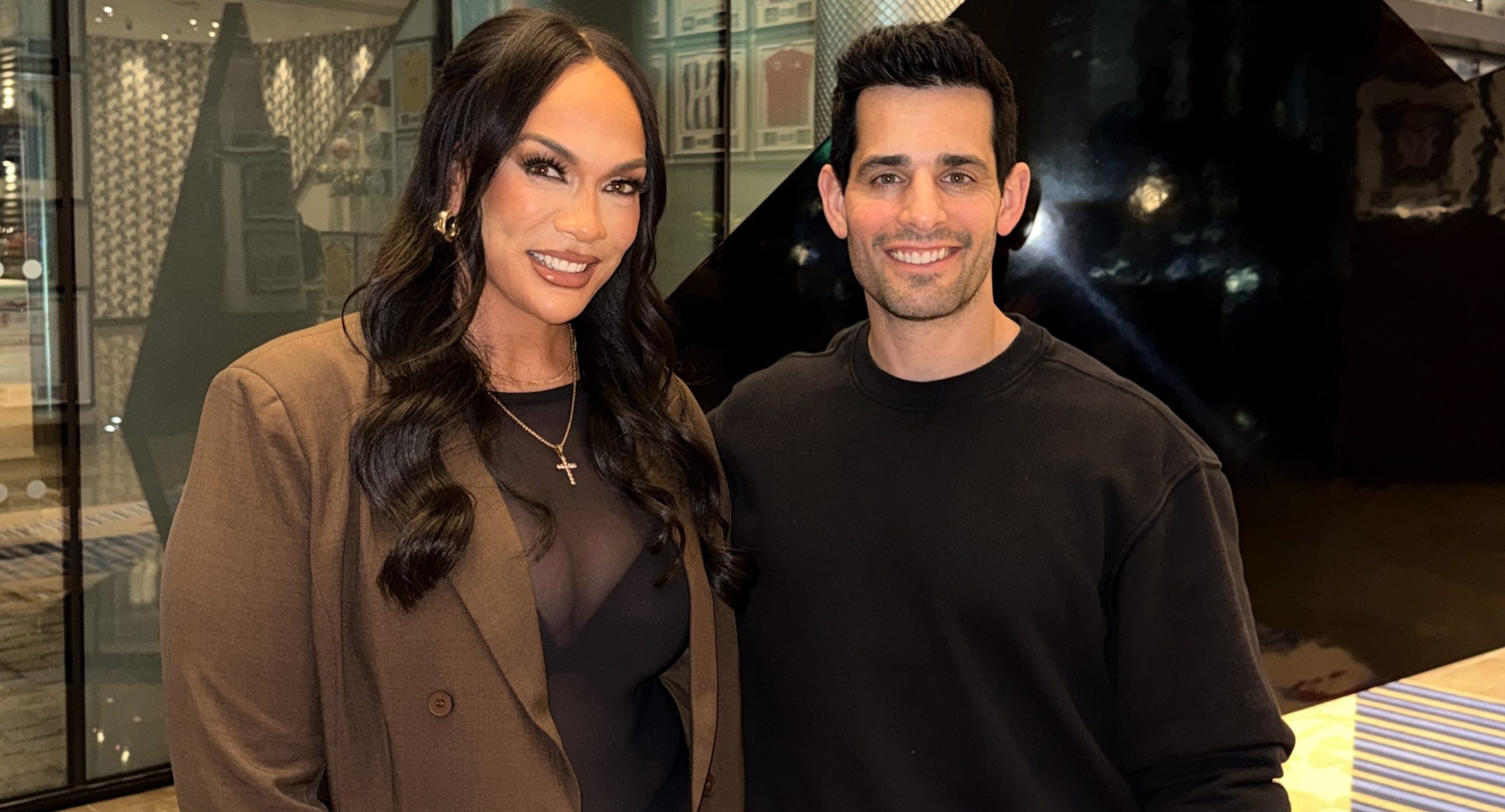 Nia Jax and Chris Van Vliet
