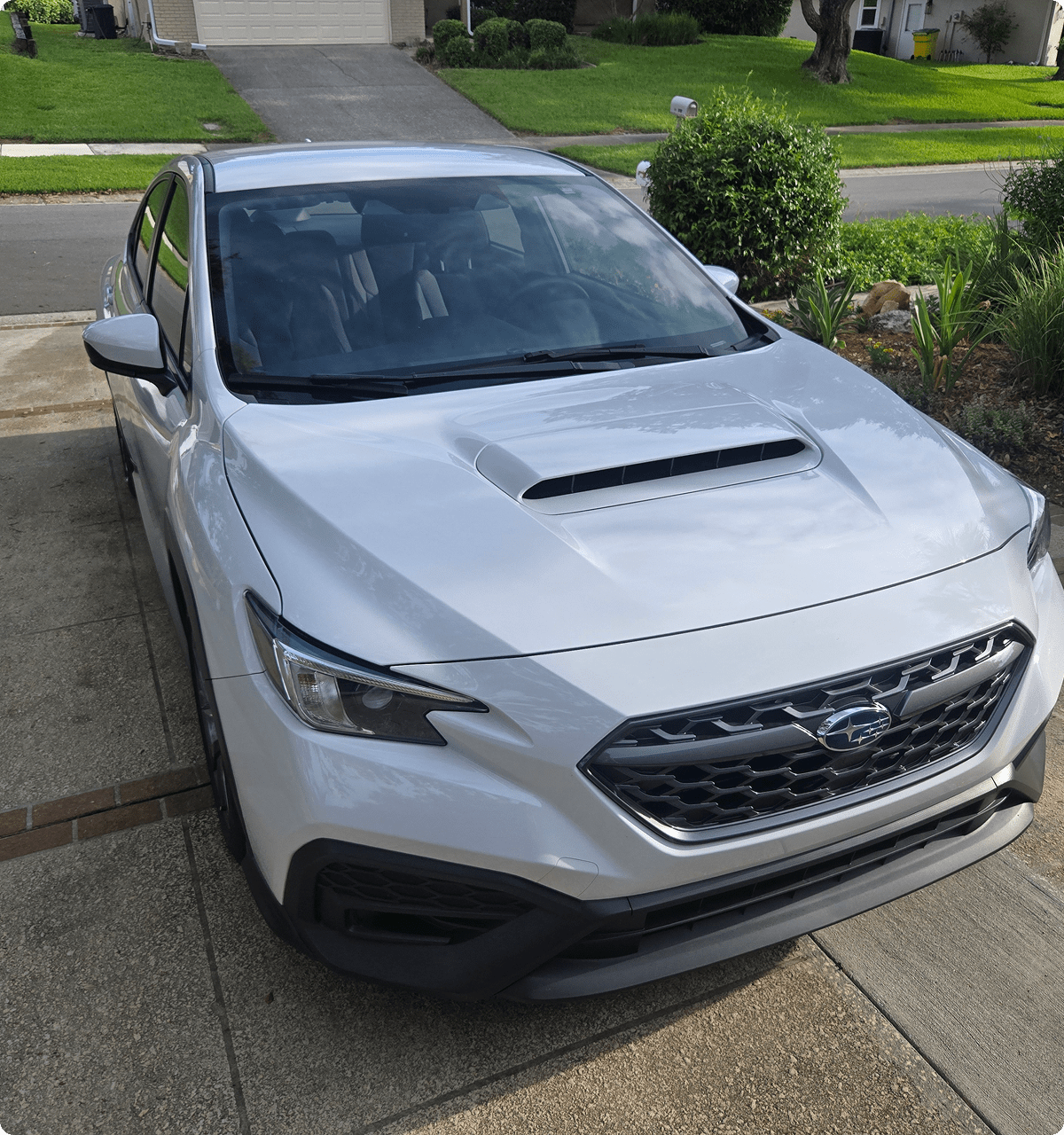 Photo of car showing the finished product of an auto detail