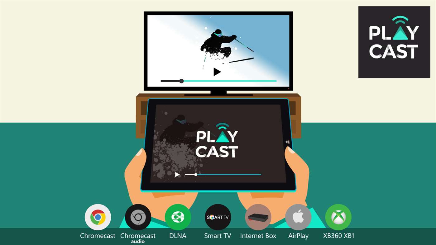 Playcast app for Windows