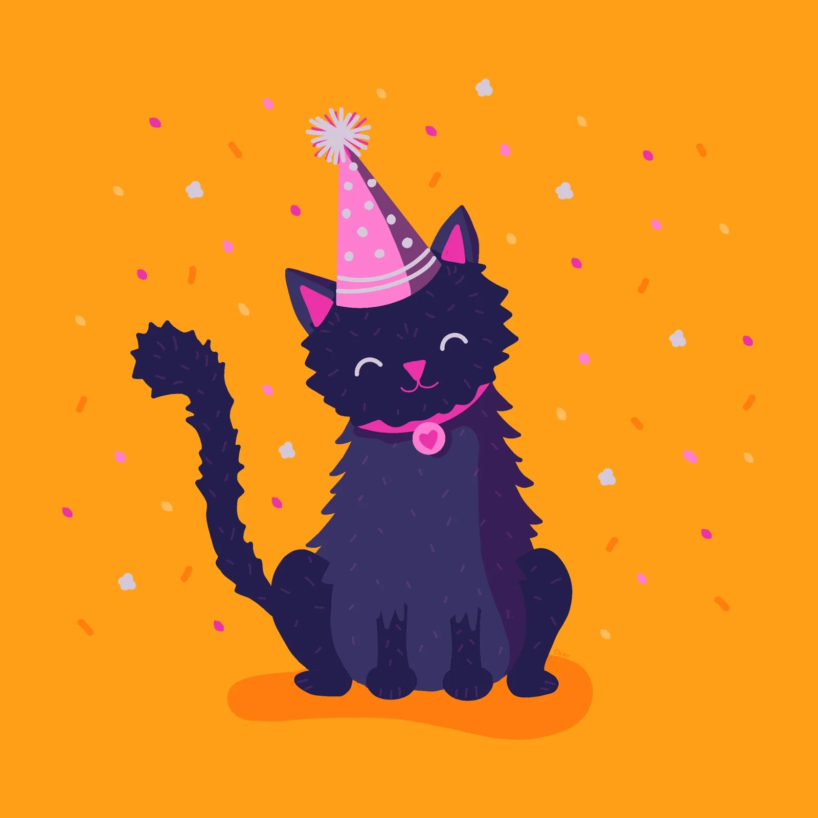 Party Kitty from Procreate Summit