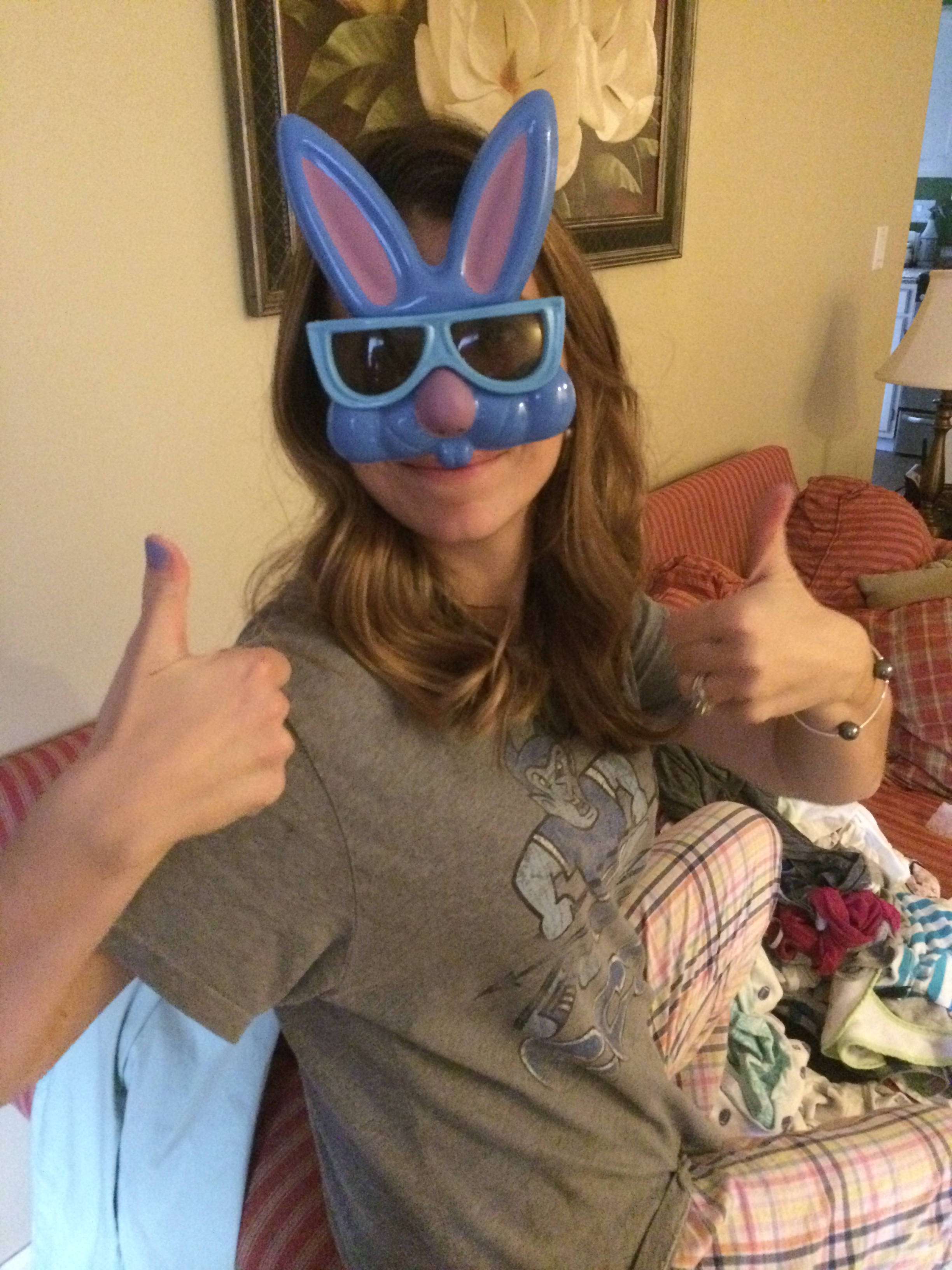 That's the scariest looking bunny I've ever seen!