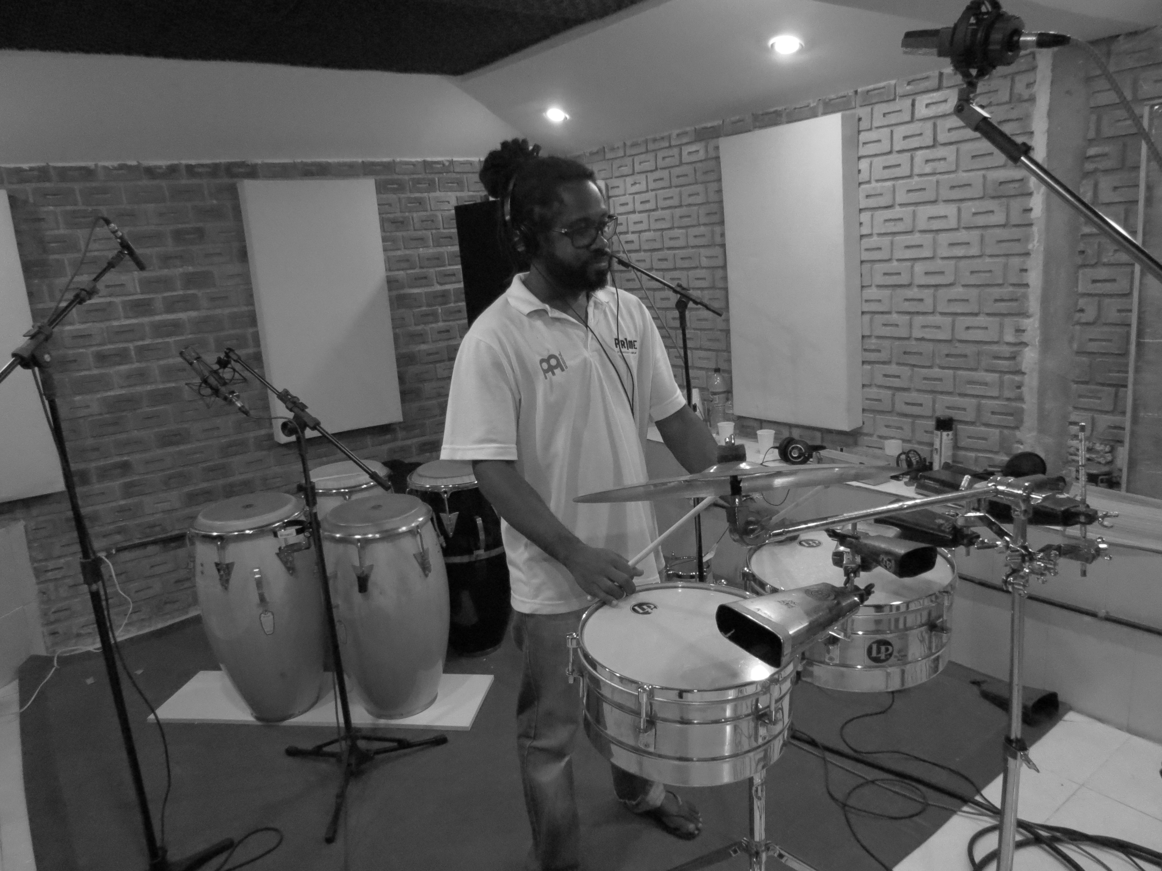 Gravações com Rudson - Percussão