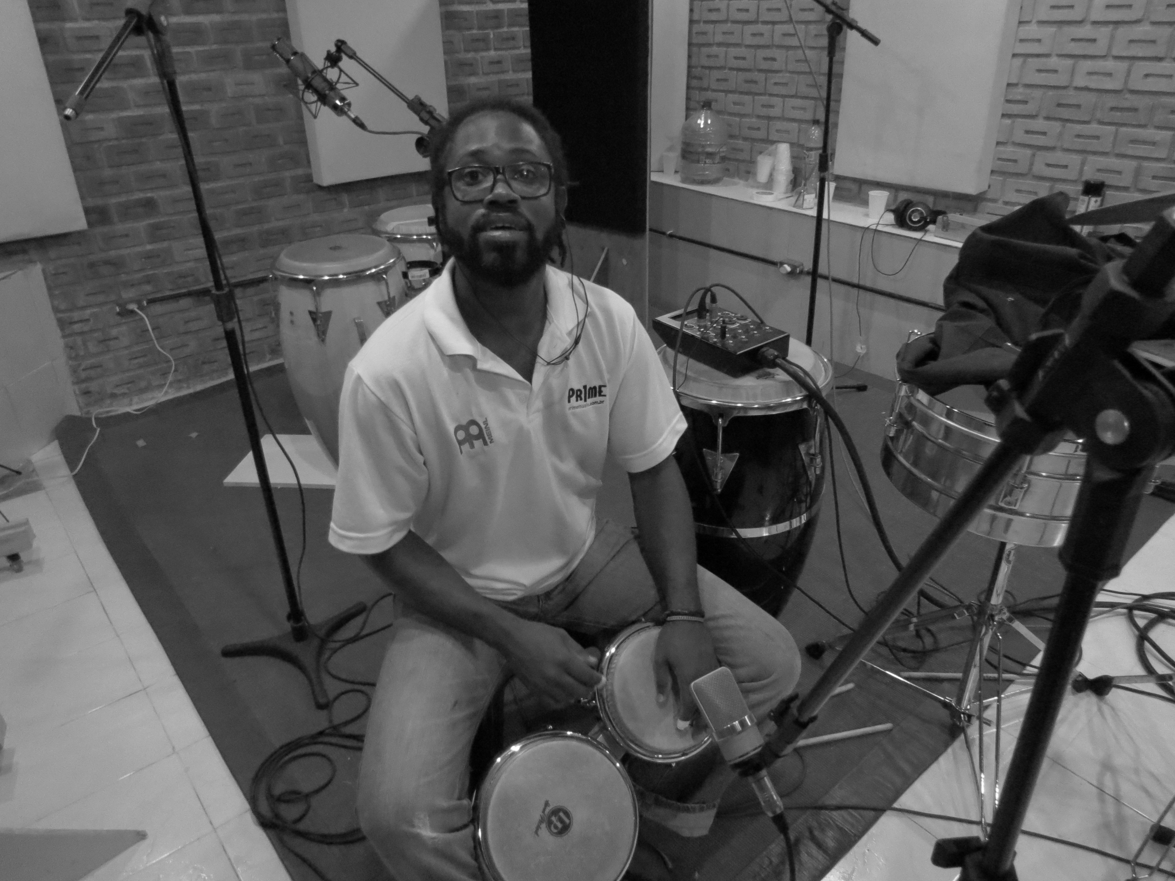 Gravações com Rudson Daniel - percussão