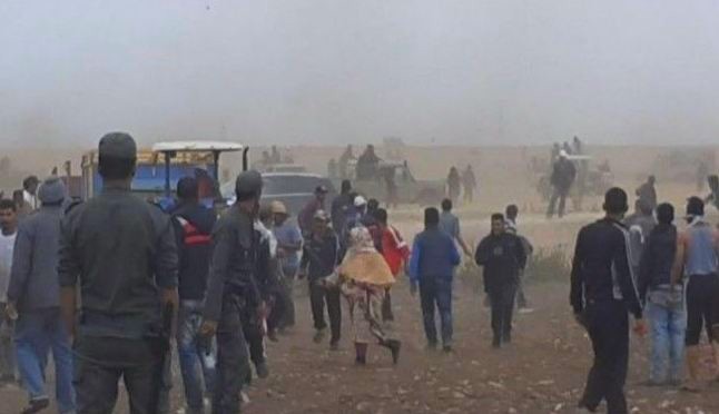 وقوع 10 جرحى بينهم دركي في مواجهات عنيفة بين رعاة رحل و فلاحين بآسفي!