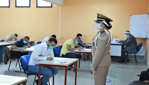 مصابون بكورونا يجتازون مباريات توظيف الداخلية