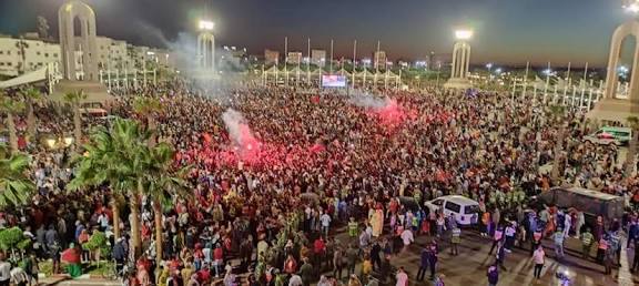 إلى نصف نهائي الكان. انتصار في الرباط وفرحة في الصحراء