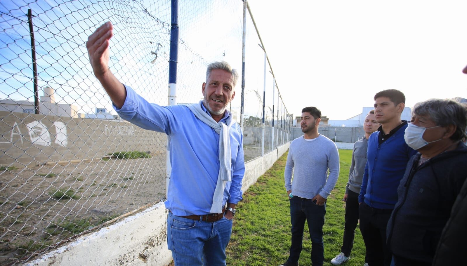 Comodoro: Arcioni firmó obras para el Club Jorge Newbery y la primera Escuela de Nivel Inicial de la institución