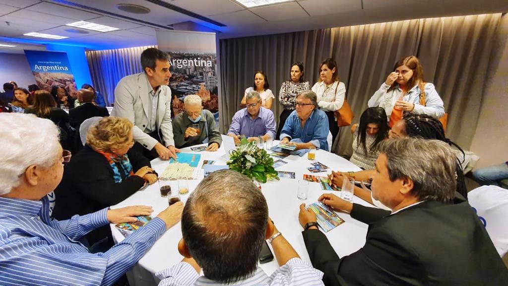 Chubut fortalece su promoción turística en Brasil con agentes de viajes y operadores